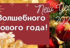 Новогоднее поздравление 2021